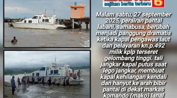 KN.P.492 Terseret Gelombang, TNI AL dan Warga Nabire Lakukan Evakuasi Heroik