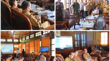 Kapolres Sintang Hadiri Rapat Koordinasi Gugus Tugas Reforma Agraria