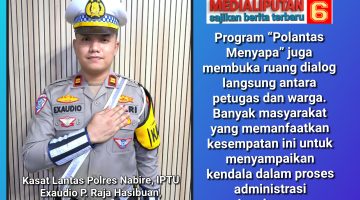 Dari Balik Layanan SIM dan STNK, “Polantas Menyapa” Hadirkan Senyum dan Solusi bagi Warga Nabire