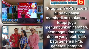 Wakil Bupati Nabire Resmikan Dapur Gizi DDI Bukit Cenderawasih: Bangun Generasi Sehat dan Cerdas