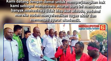 Perjuangan di Gerbang Kampus: Cerita Mahasiswa Papua Tengah Menuntut Keadilan Akademik.