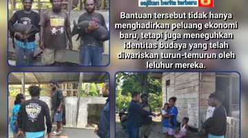 Bantuan Presiden Jadi Jalan Baru Masyarakat Adat Papua Menyongsong Kemandirian