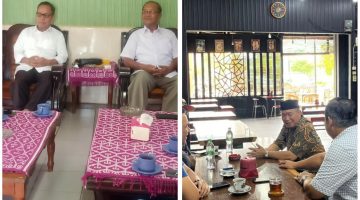 Kapolres Sintang AKBP Sanny Handityo Silaturahmi ke Ketua MABM dan Pemangku Adat Melayu