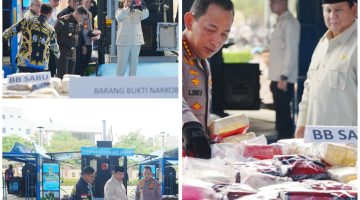 Presiden Pimpin Pemusnahan 214,84 Ton Narkoba oleh Polri, Kapolri: Tindak Lanjut Asta Cita