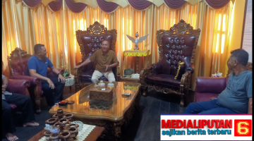 Silaturahmi Penuh Kehangatan, Kapolres Sintang Kunjungi Sultan di Keraton Al Mukarromah