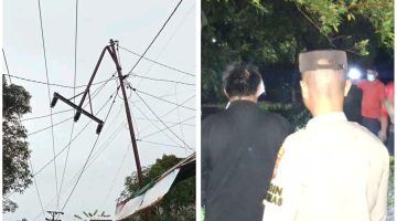 Puting Beliung Terjang Melawi, 7 Kios di Terminal Sidomulyo Rusak — Tribun Bola dan Rumah Warga Juga Terdampak